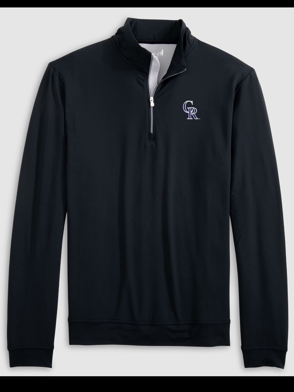 Johnnie-O Colorado Rockies MLB 1/4 Zip Pullover Men XXL Black
